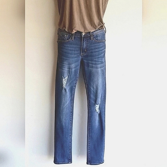 Buffalo David Bitton Faith Straight Stretch Midrise Jean - Picture 2 of 11